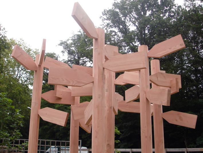 connexionS, maquette vue de l'installation