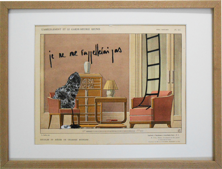 Décoration de chambre vue de l'installation